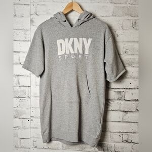 DKNY Outline Logo Hooded Sneaker Dress